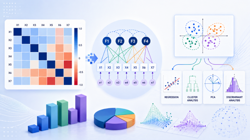 Correlation Matrix Factor Analysis and Broader Multivariate Techniques